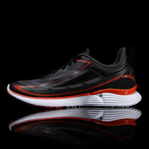 Fila Float Men's Running Shoes - Black/Orange,NZ 473-31567